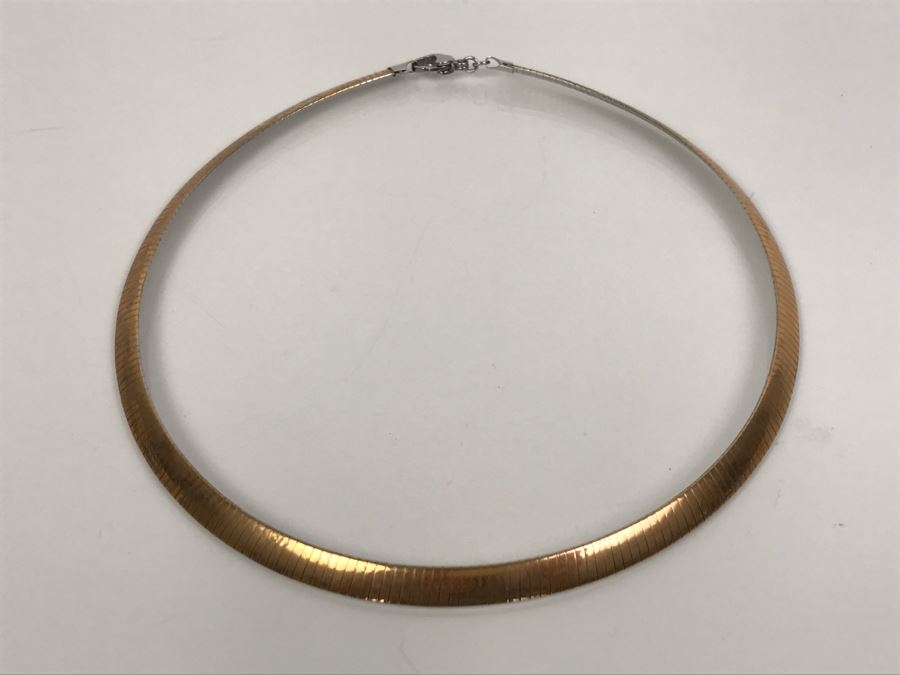 Milor Italy Copper Tone Stainless Steel Necklace [Photo 5]