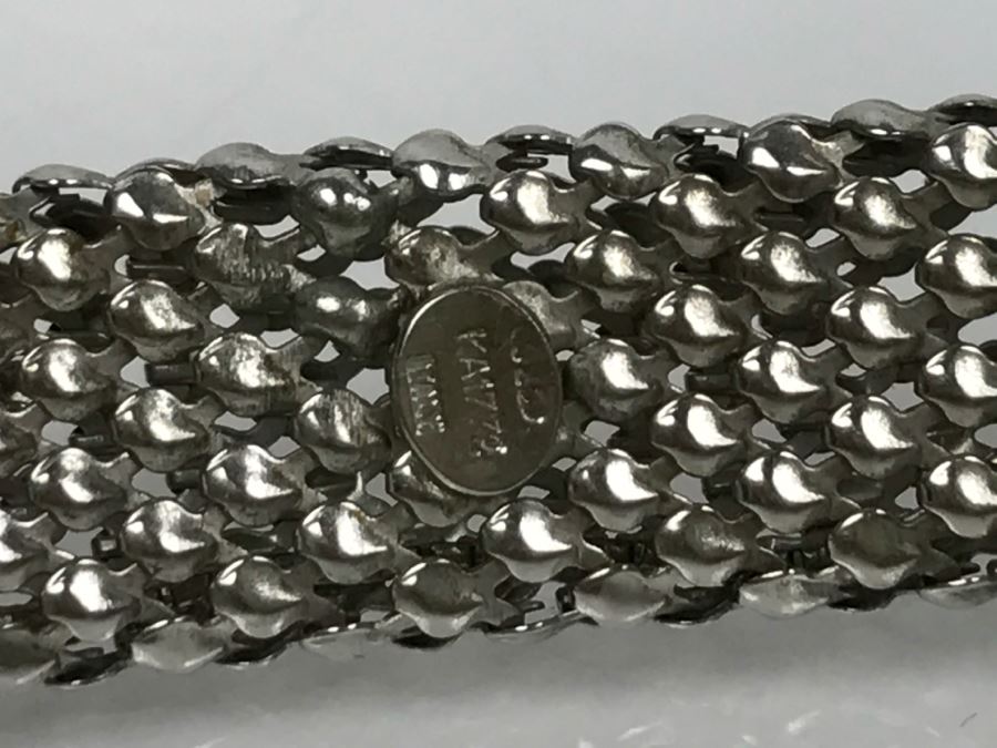 Stylish Sterling Silver Italian Necklace 33.6g [Photo 9]