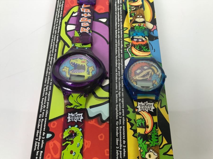 Pair Of New The Rugrats Movie Watches With Boxes