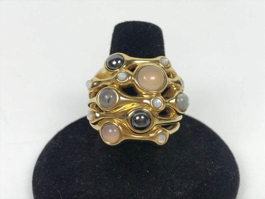 14K Gold Resin Core Ring And Bracelet [Photo 5]