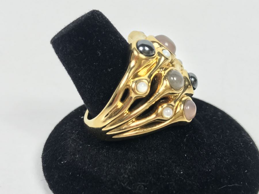 14K Gold Resin Core Ring And Bracelet [Photo 6]