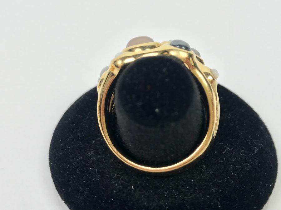 14K Gold Resin Core Ring And Bracelet [Photo 7]