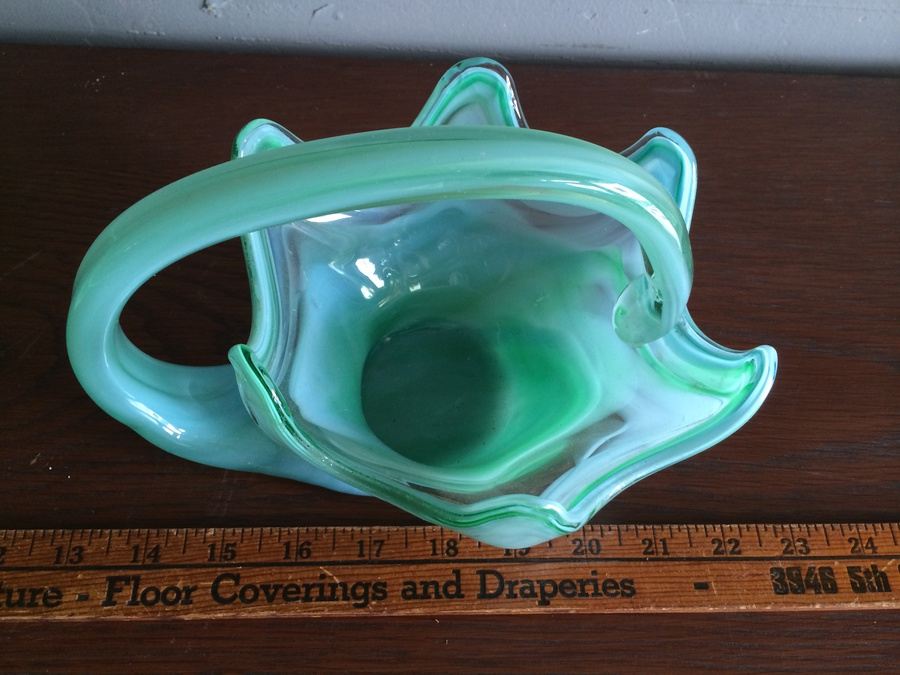 Green Handblown Glass Pieces [Photo 4]