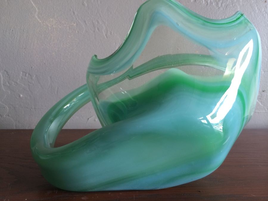 Green Handblown Glass Pieces [Photo 5]