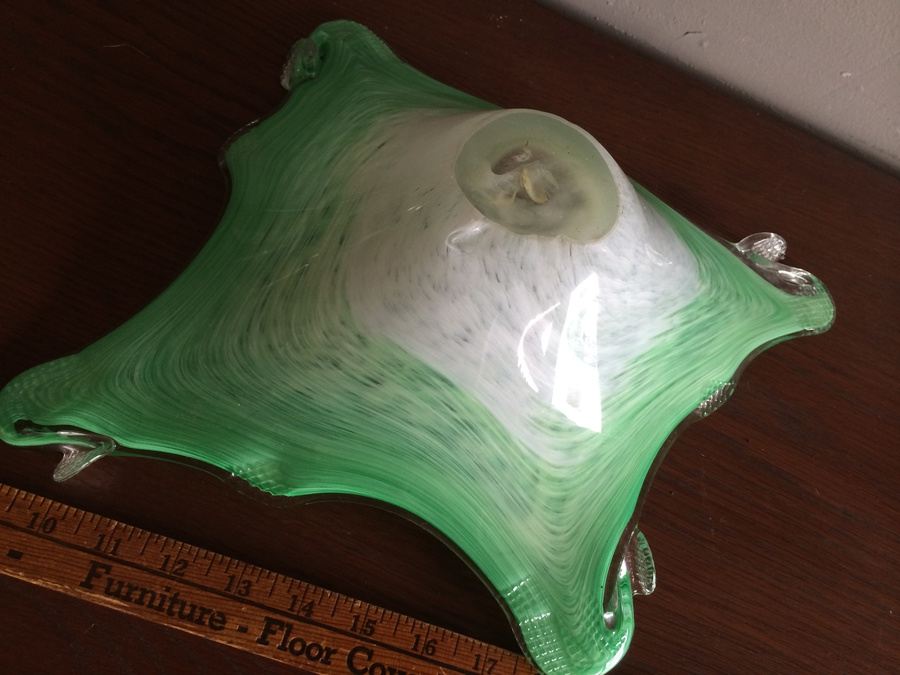 Green Handblown Glass Pieces [Photo 6]