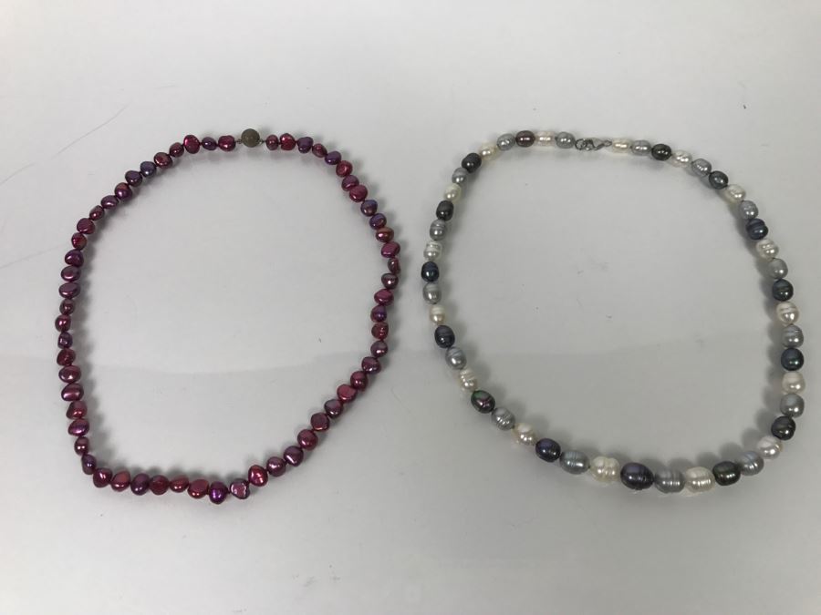 Pair Of Pearl Necklaces [Photo 3]