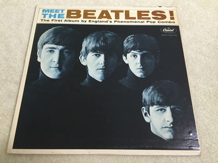 Vinyl Record Collection Featuring Meet The Beatles, Signed Copy Of New Orleans Sweet Emma Jazz Band, Michael Jackson's Off The Wall, Bill Withers And More [Photo 2]