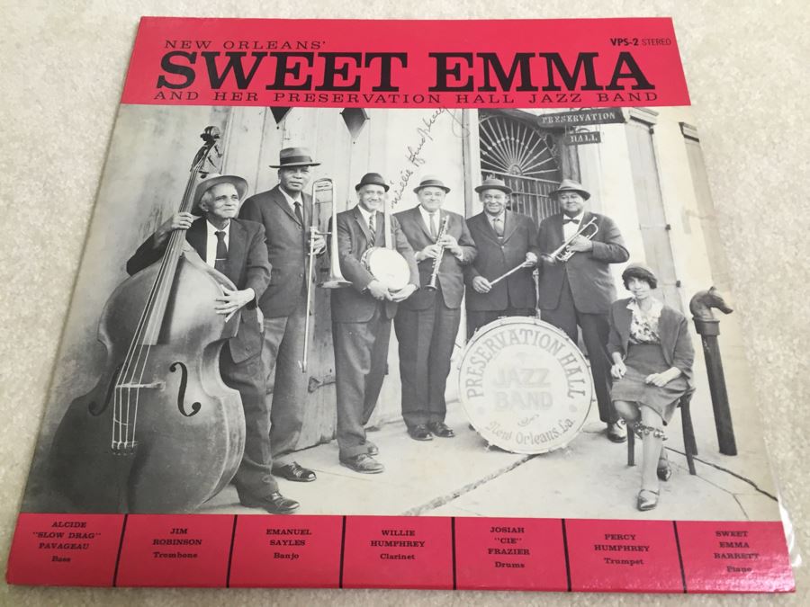 Vinyl Record Collection Featuring Meet The Beatles, Signed Copy Of New Orleans Sweet Emma Jazz Band, Michael Jackson's Off The Wall, Bill Withers And More [Photo 3]