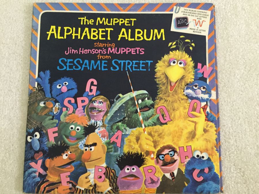 Kids Vinyl Record Collection With Disney, Sesame Disco, Mickey's 50th, The Muppets [Photo 10]