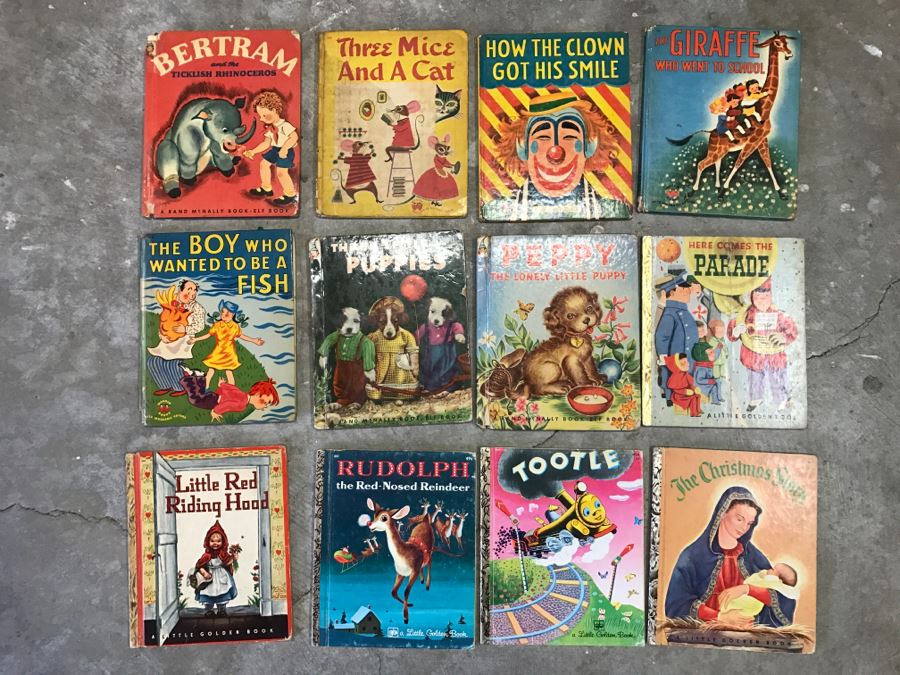 JUST ADDED - Collection Of Children's Vintage Books [Photo 1]