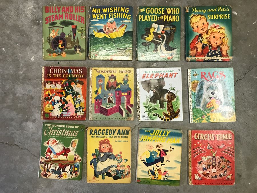 JUST ADDED - Collection Of Children's Vintage Books