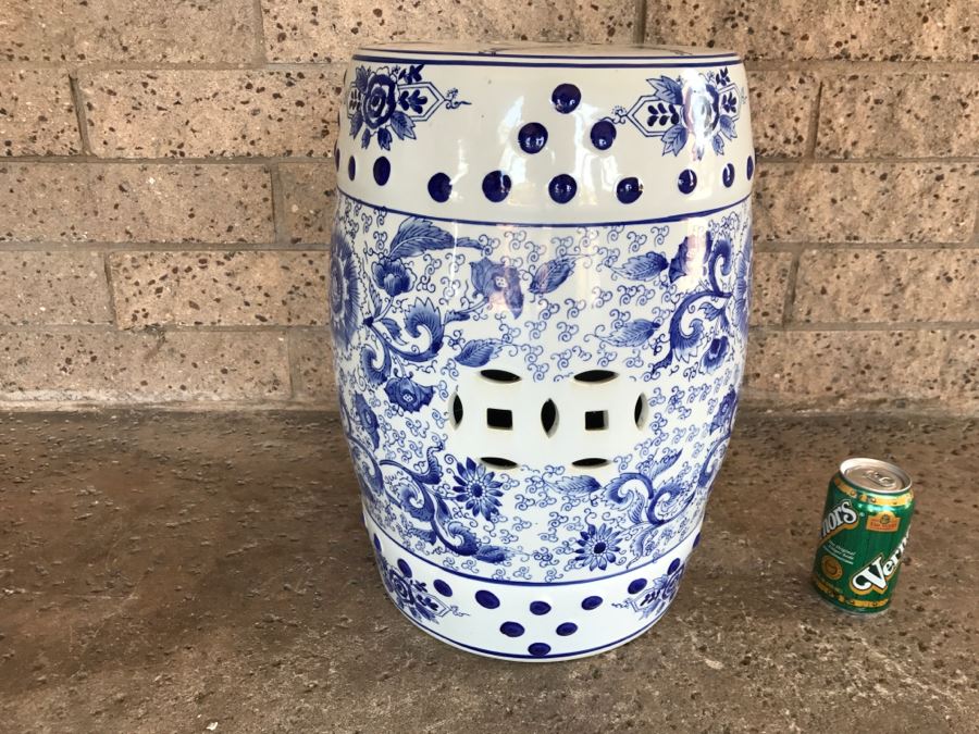 Ceramic Outdoor Garden Stool 18'H X 12'R [Photo 8]