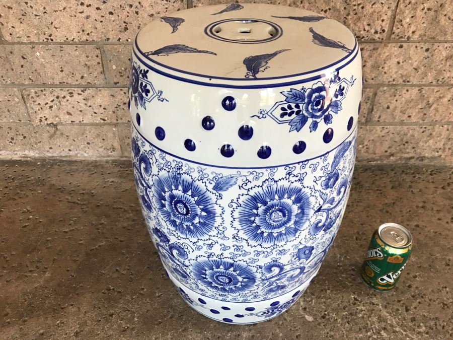 Ceramic Outdoor Garden Stool 18'H X 12'R [Photo 5]