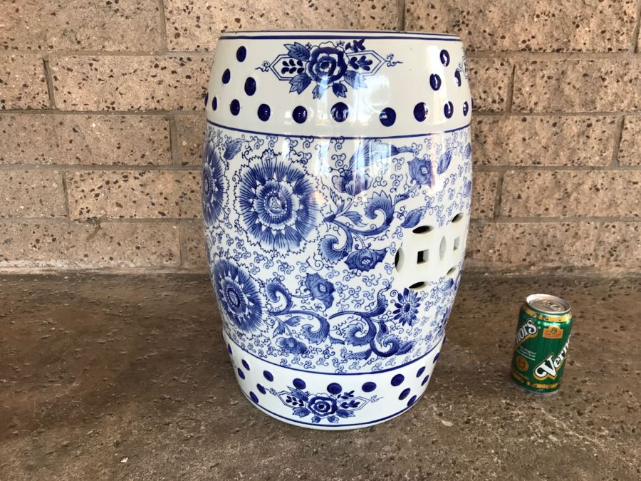 Ceramic Outdoor Garden Stool 18'H X 12'R [Photo 7]