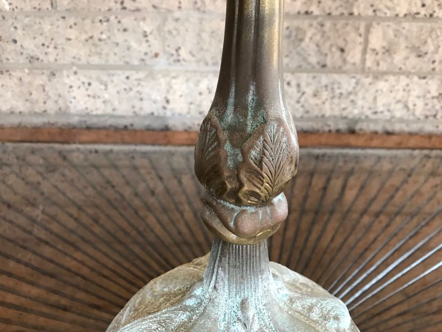 Contemporary Lacquered Brass Candleabra With Center Bowl [Photo 10]