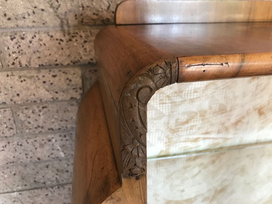 Vintage Curio Display Cabinet 4'W X 1'D X 47'H [Photo 13]