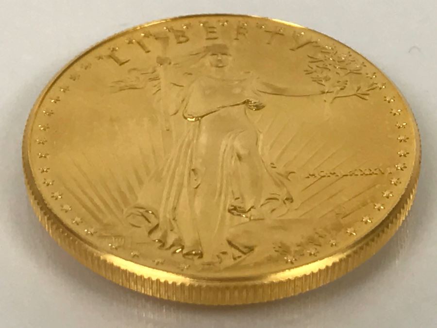 1986 1oz Fine Gold American Eagle $50 Coin Uncirculated - Has Reserve [Photo 4]
