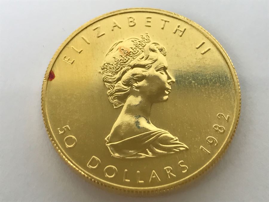 1982-canada-1oz-50-dollar-maple-leaf-gold-coin-uncirculated-has-reserve