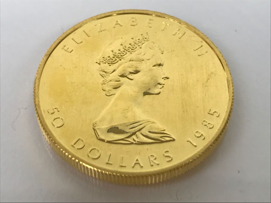 1985-canada-1oz-50-dollar-maple-leaf-gold-coin-uncirculated-has-reserve