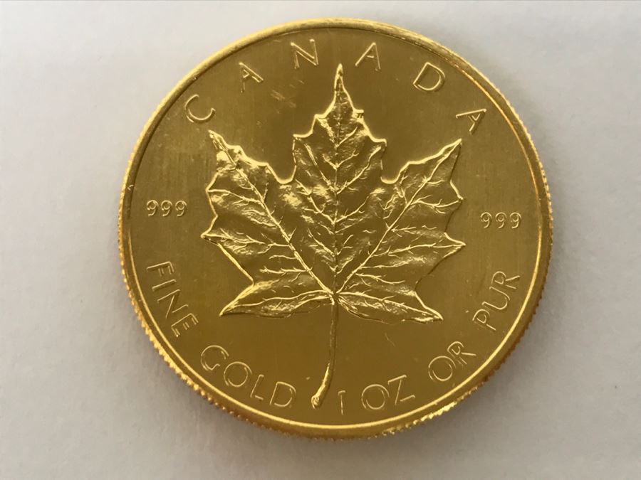 1979 Canada 1oz 50 Dollar Maple Leaf Gold Coin Uncirculated - Has Reserve [Photo 5]