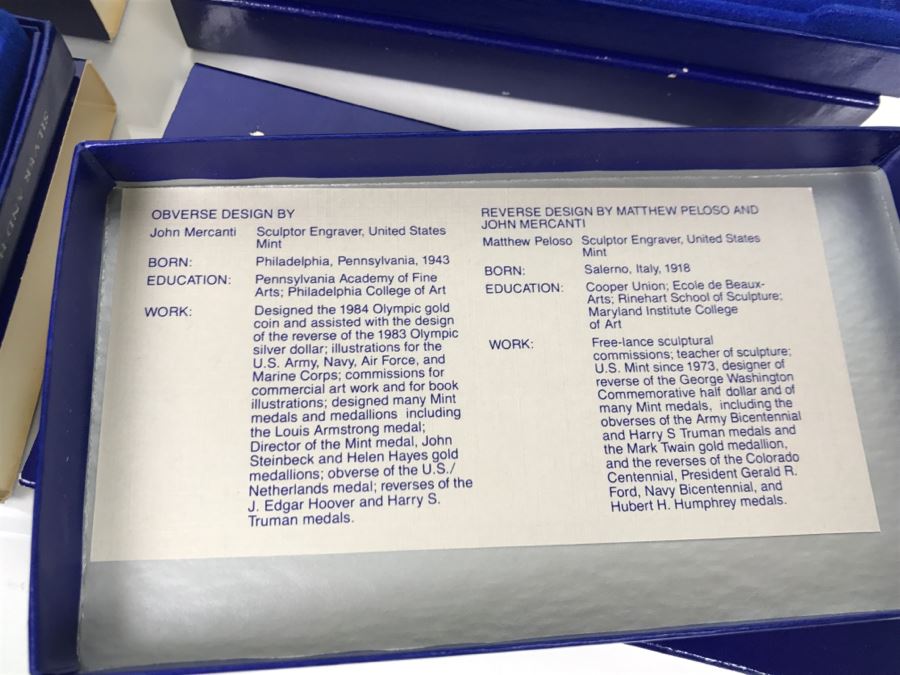 (5) 1986 US Liberty Coins Sets With Liberty Silver Dollar And Liberty Half Dollar [Photo 19]