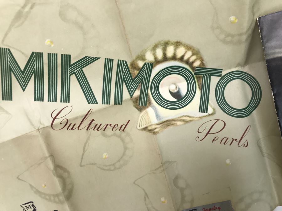 MIKIMOTO Cultured Pearls With Original Documenation From Japan Gem Of Gems Purchased In 1960 16' Choker Strand Necklace Estimate $1,000-$2,000 [Photo 19]