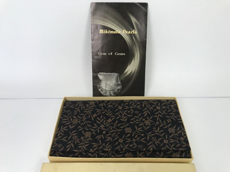 MIKIMOTO Cultured Pearls With Original Documenation From Japan Gem Of Gems Purchased In 1960 16' Choker Strand Necklace Estimate $1,000-$2,000 [Photo 5]