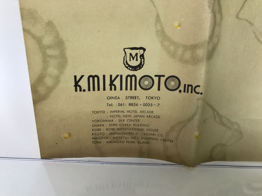 MIKIMOTO Cultured Pearls With Original Documenation From Japan Gem Of Gems Purchased In 1960 16' Choker Strand Necklace Estimate $1,000-$2,000 [Photo 21]