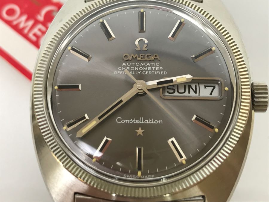 New OMEGA Men's Constellation Watch With Original Tags Automatic Chronometer Officially Certified [Photo 3]