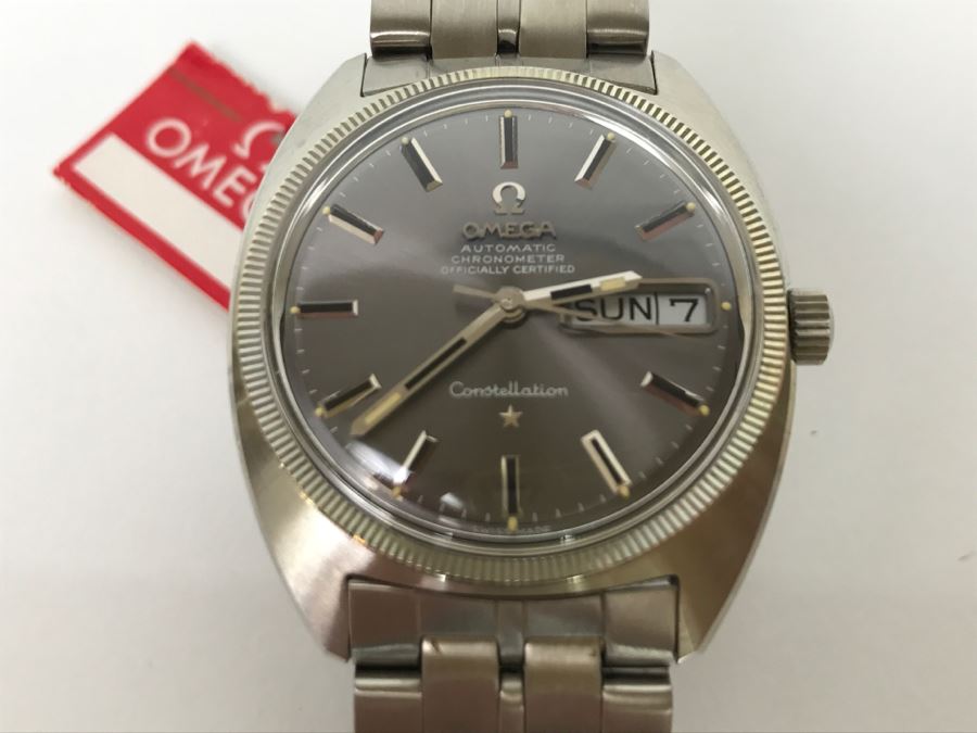 New OMEGA Men's Constellation Watch With Original Tags Automatic Chronometer Officially Certified [Photo 6]