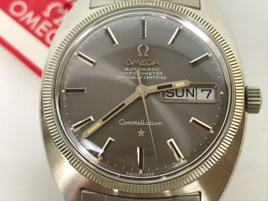 New OMEGA Men's Constellation Watch With Original Tags Automatic Chronometer Officially Certified [Photo 7]