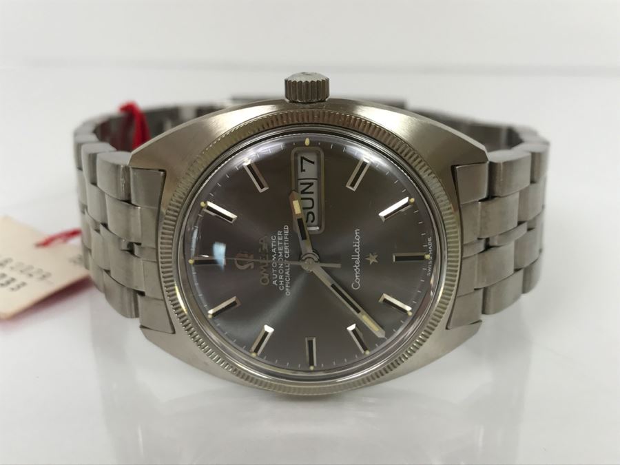New OMEGA Men's Constellation Watch With Original Tags Automatic Chronometer Officially Certified [Photo 2]