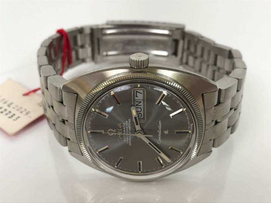 New OMEGA Men's Constellation Watch With Original Tags Automatic Chronometer Officially Certified [Photo 5]