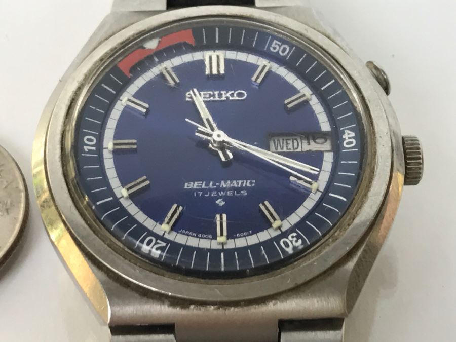 Men's SEIKO Bell-Matic 17 Jewels Watch [Photo 8]