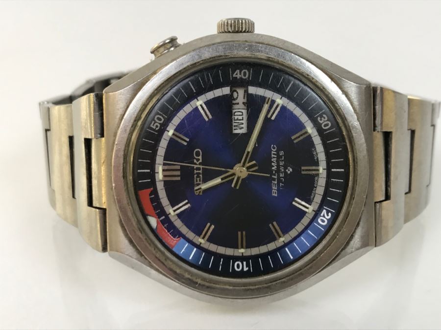seiko 17 jewels bell matic