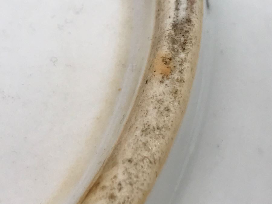 Antique Signed Chinese Porcelain Dish With Stand [Photo 25]