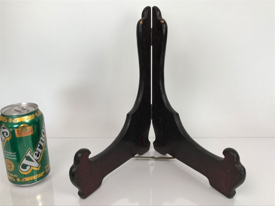 Antique Signed Chinese Porcelain Dish With Stand [Photo 29]