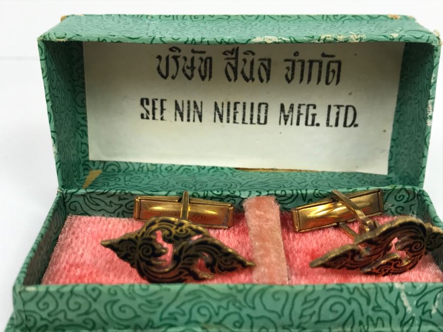 Vintage Asian Mens Cufflinks [Photo 8]