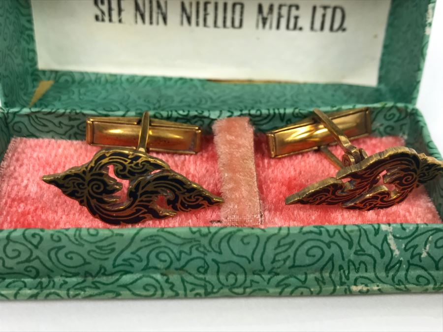 Vintage Asian Mens Cufflinks [Photo 7]