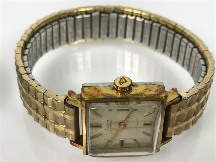 Pair Of Ladies Watches Longines 10K RGP And GRUEN [Photo 5]