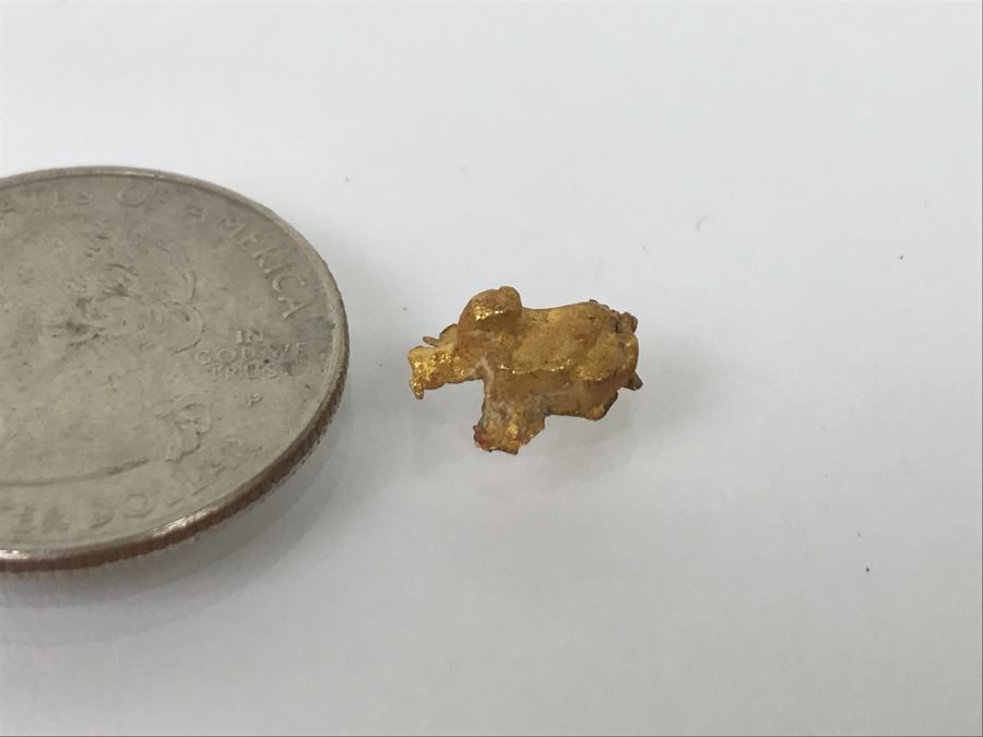 22K Yellow Gold Nugget 1.0g [Photo 3]