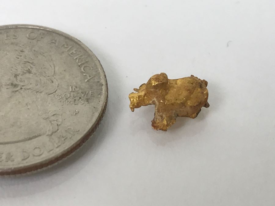 22K Yellow Gold Nugget 1.0g [Photo 1]