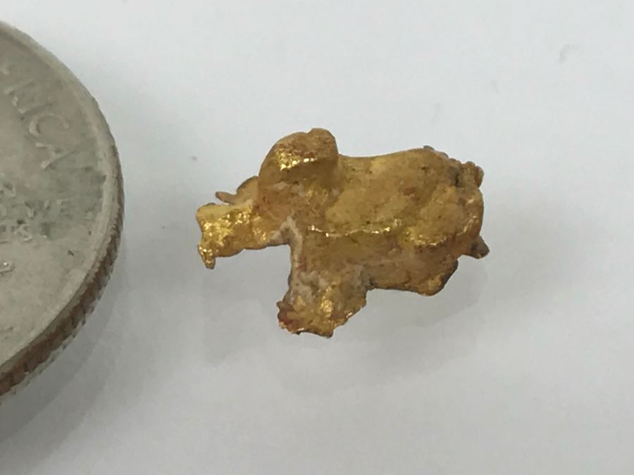 22K Yellow Gold Nugget 1.0g [Photo 2]