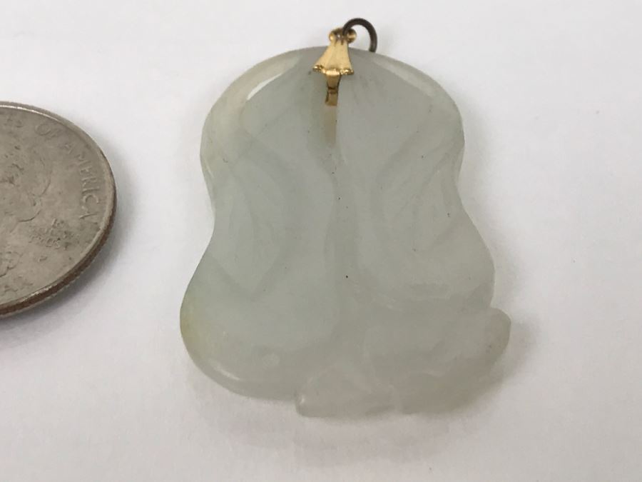 Jade Stone Pendant 9.6g [Photo 5]