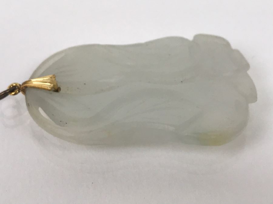 Jade Stone Pendant 9.6g [Photo 7]