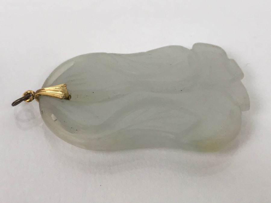 Jade Stone Pendant 9.6g [Photo 6]