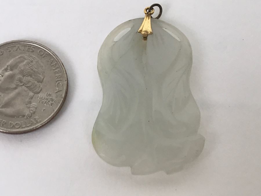 Jade Stone Pendant 9.6g [Photo 4]