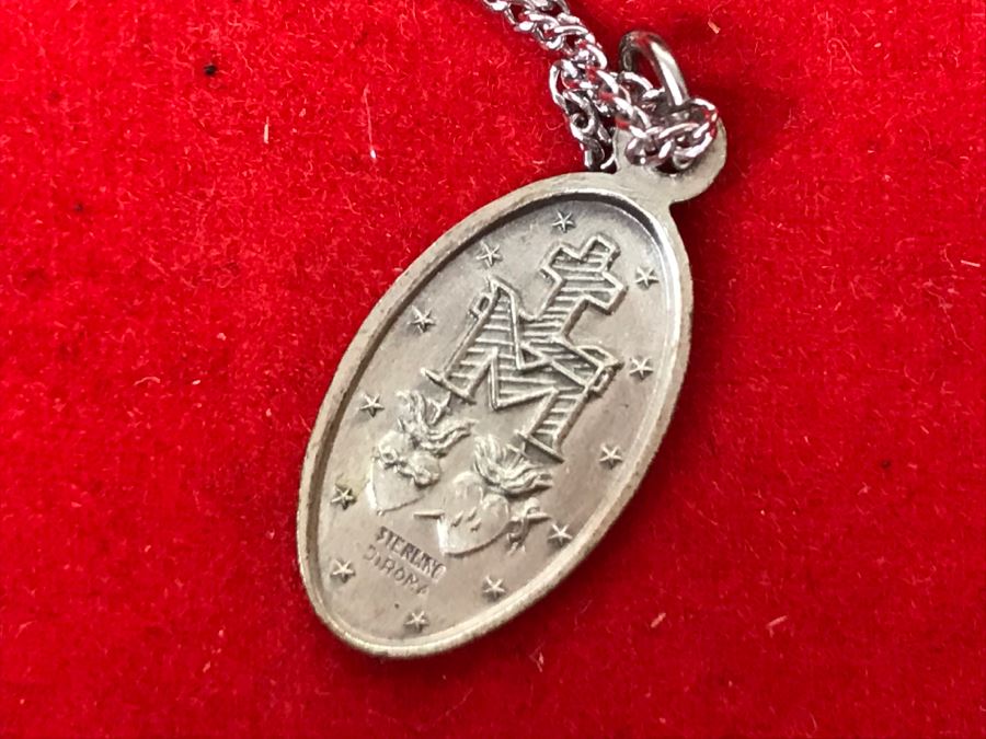 Vintage Asian Wooden Jewelry Box With Jewelry Including Sterling Silver And Turquoise See Photos [Photo 26]