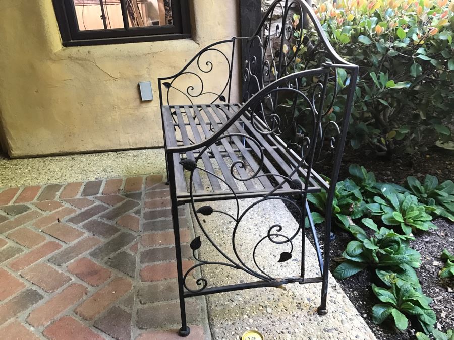 Metal Outdoor Garden Bench [Photo 5]