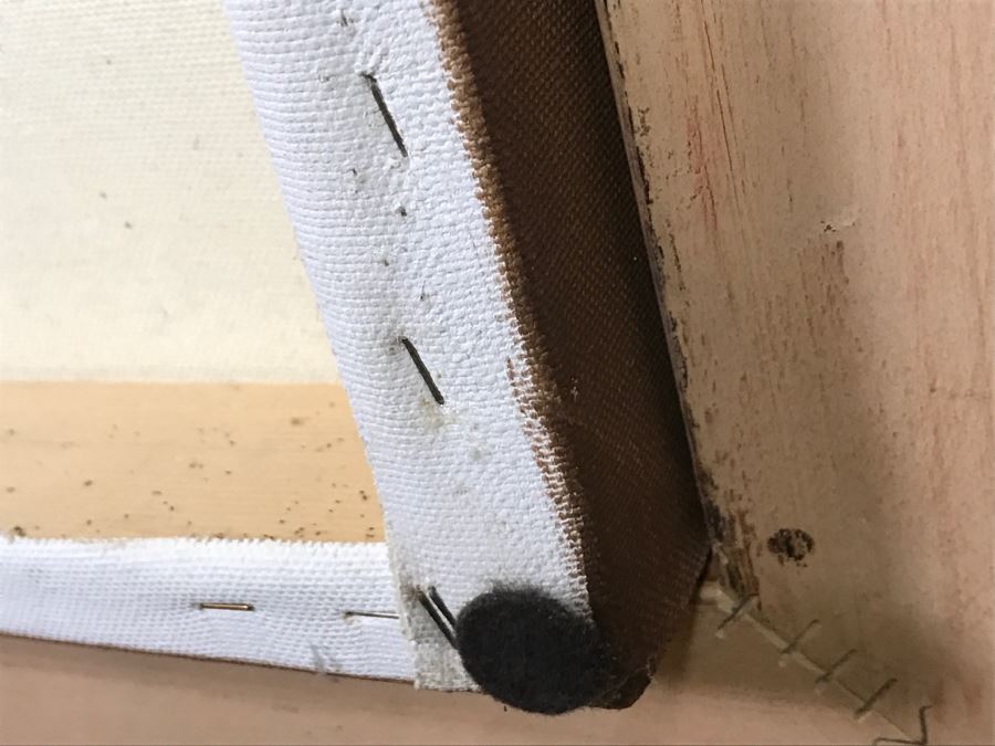 Large Original Abstract Painting On Canvas By California Artist Neal Doty (1941-2016) 54.5' X 68' Estimate $3,600 [Photo 16]